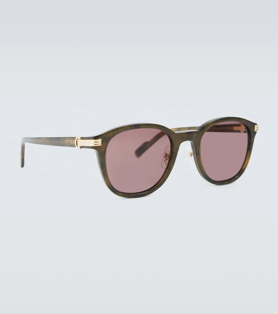 Cartier Eyewear Collection - Tortoiseshell aviator sunglasses