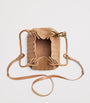 Neutral Small Leather Parachute Shoulder Bag