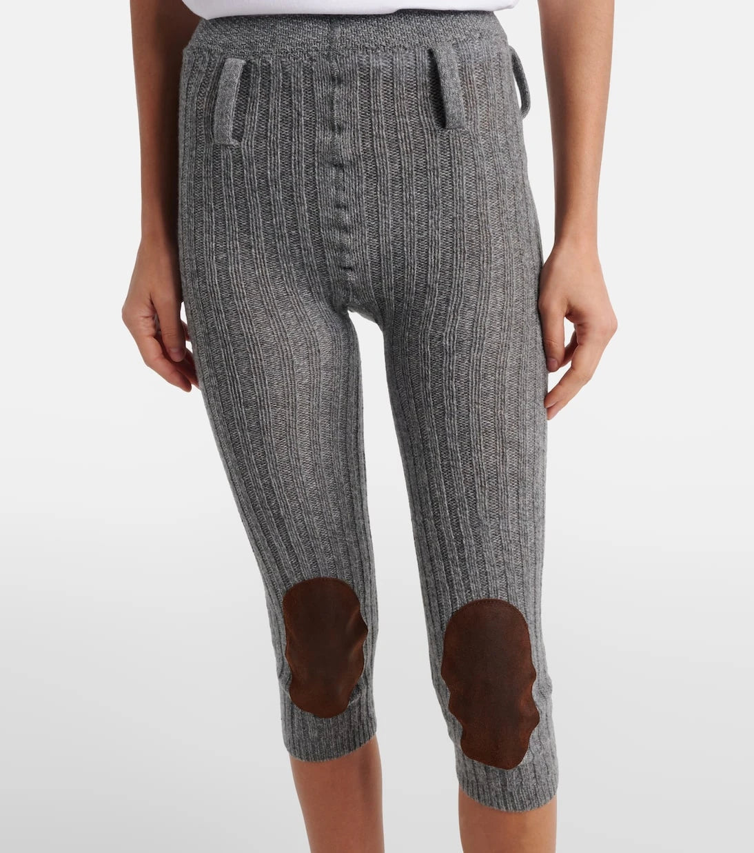 Prada - Wool and cashmere capri pants