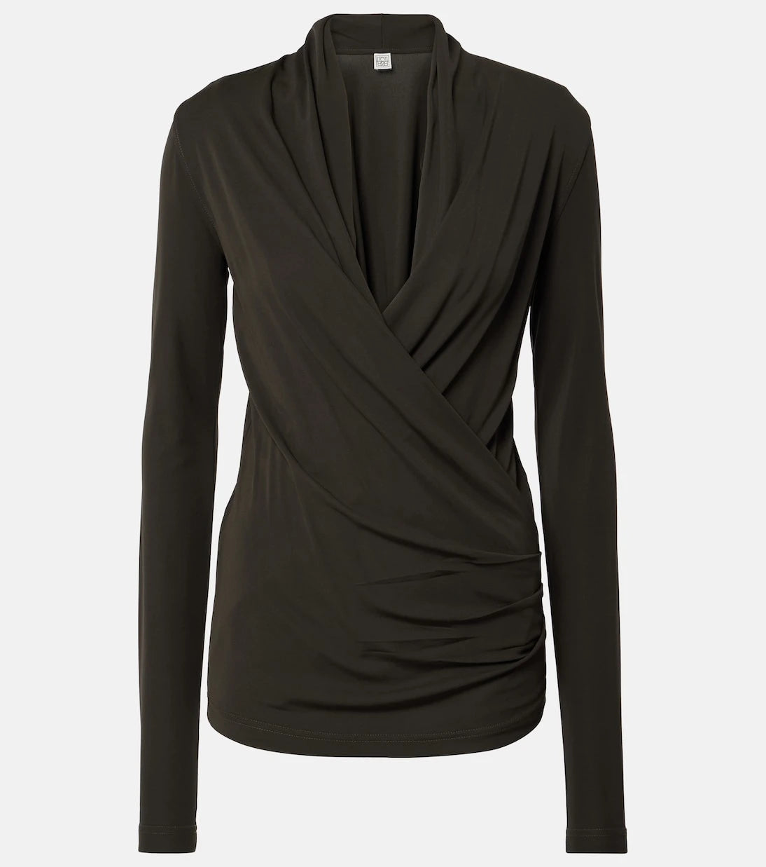 Toteme - Draped jersey top