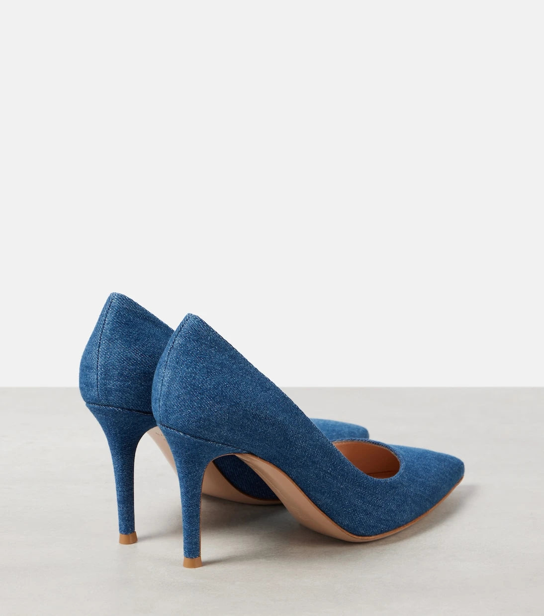 Gianvito Rossi - Gianvito 85 denim pumps