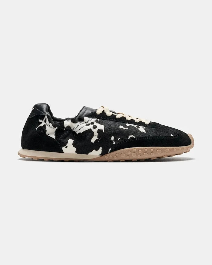 Hoff BRIDGE COW PRINT BLACK Kadın Deri Spor Ayakkabı