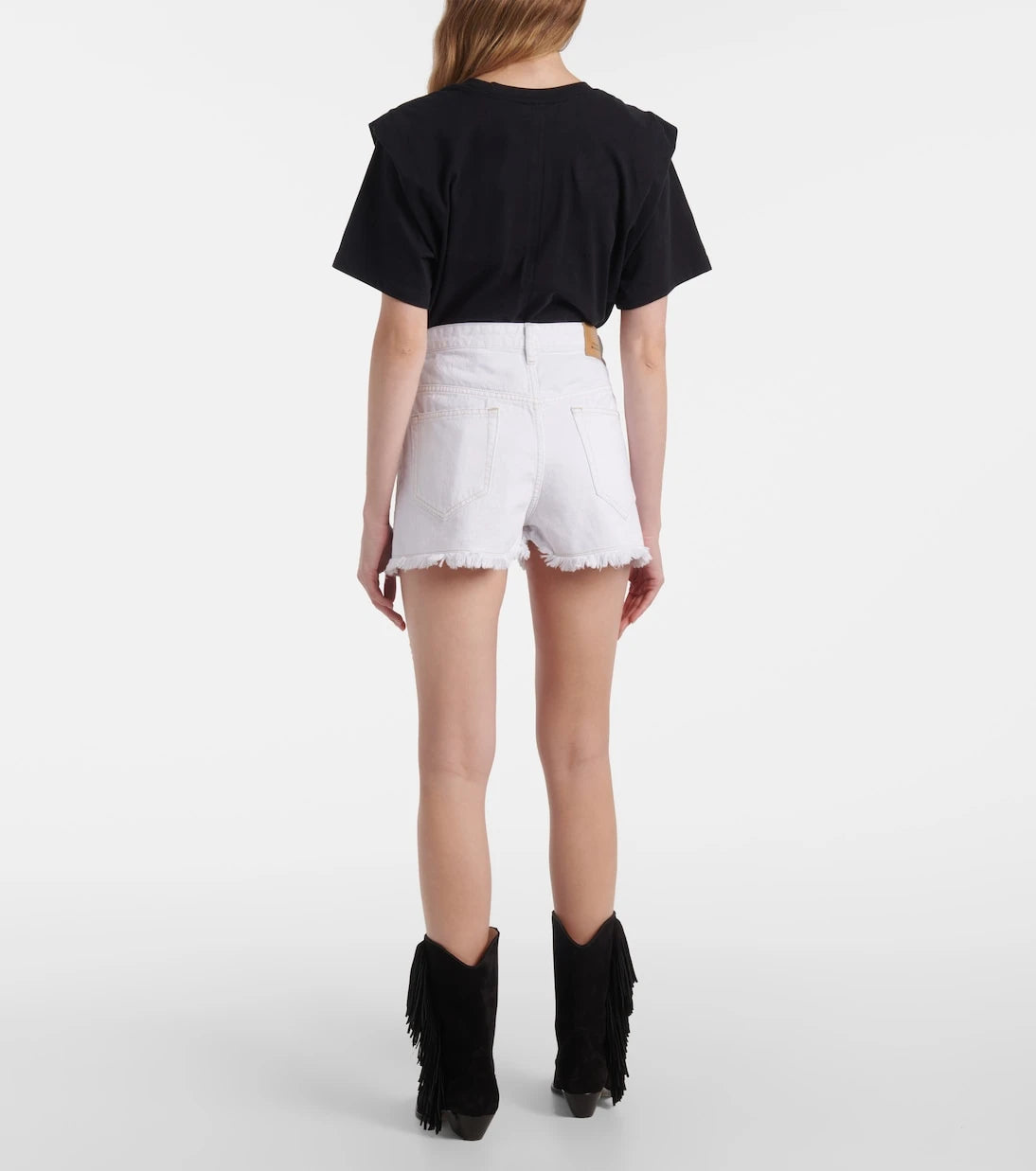 Isabel Marant - Lesia denim shorts