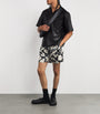 AMIRI Silk Floral Print Shorts