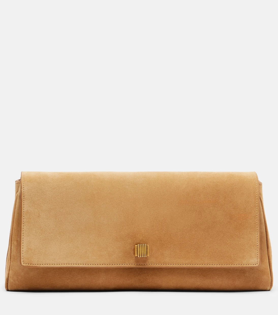Khaite - Audrey suede clutch