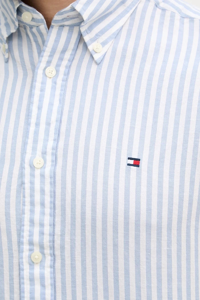 Tommy Hilfiger риза мъжка с лен