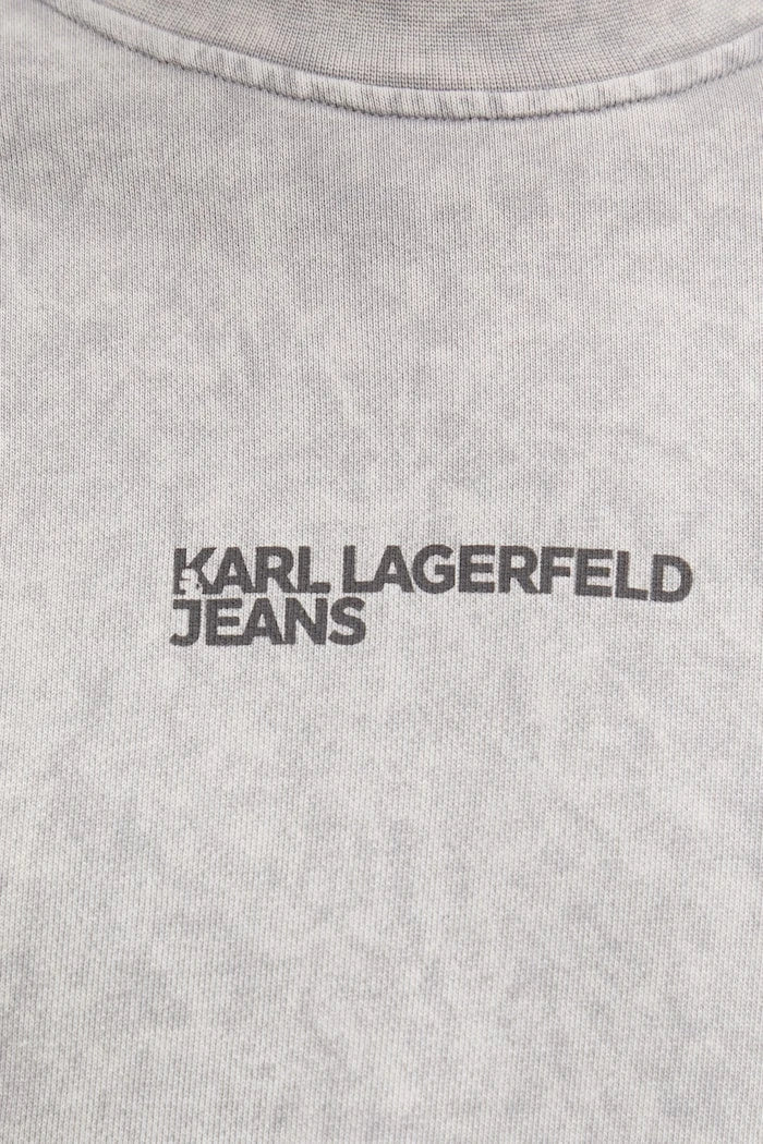 Karl Lagerfeld Jeans Erkek Pamuklu Sweatshirt