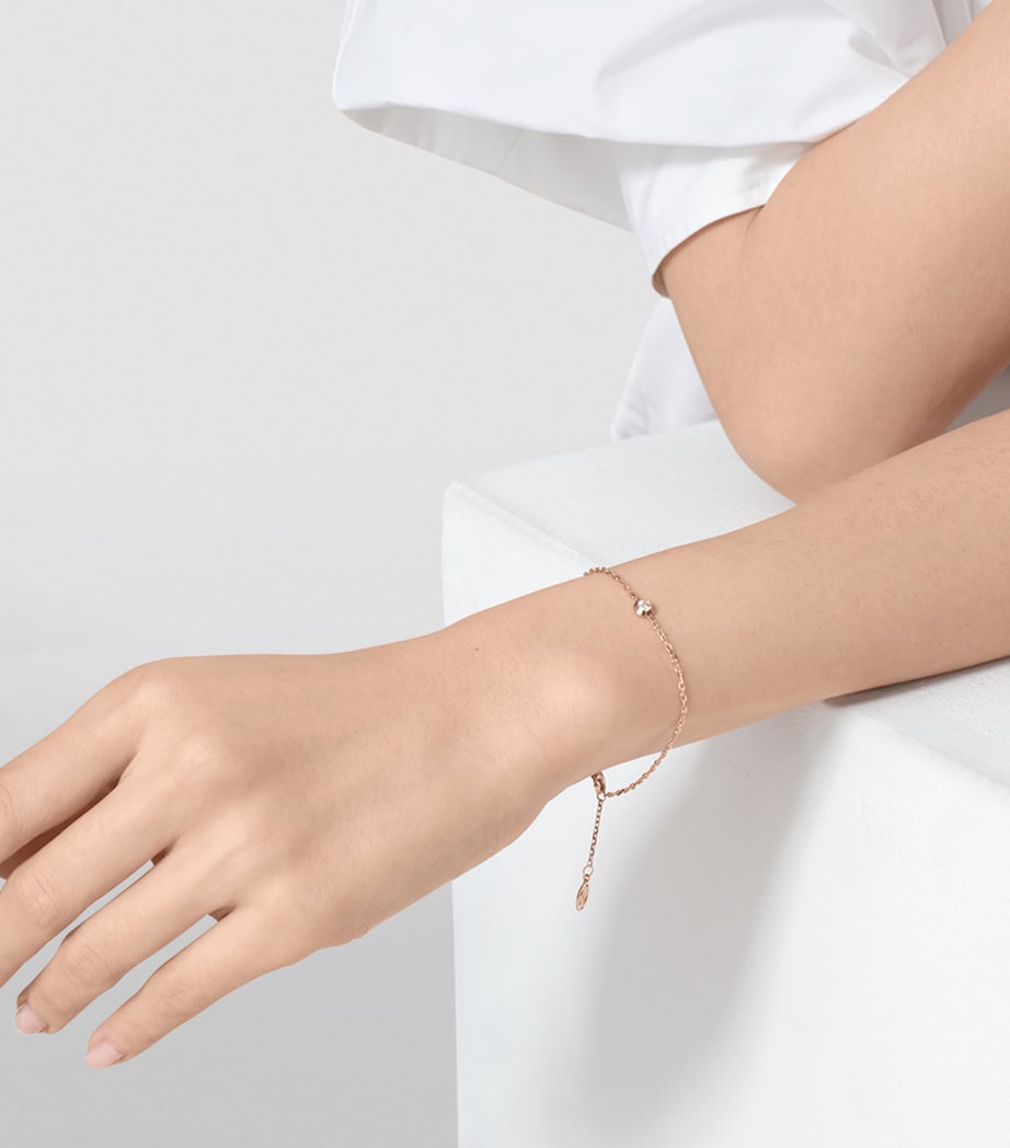 Medium Yellow Gold and Diamond Cartier d'Amour Bracelet