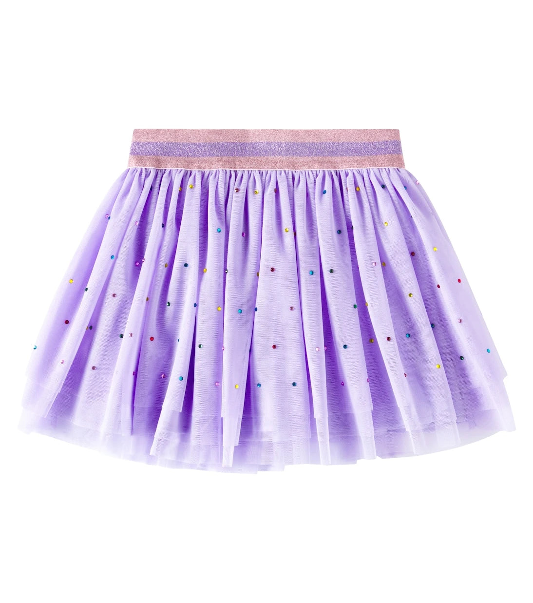 Stella McCartney Kids - Embellished tulle skirt