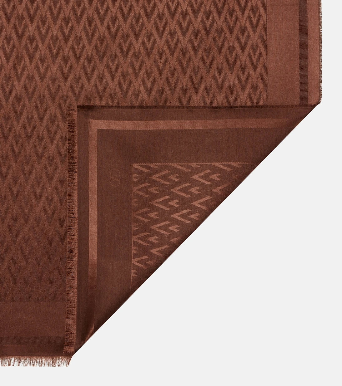 Valentino - Toute la V silk and wool scarf