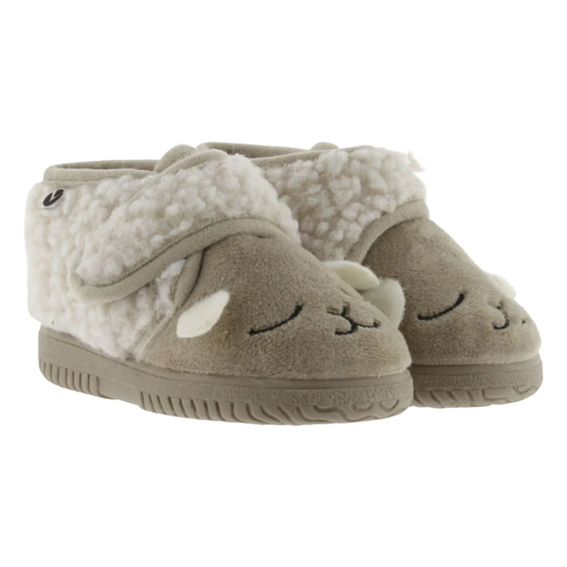 Victoria - Ojalá Sheep Slippers | Beige