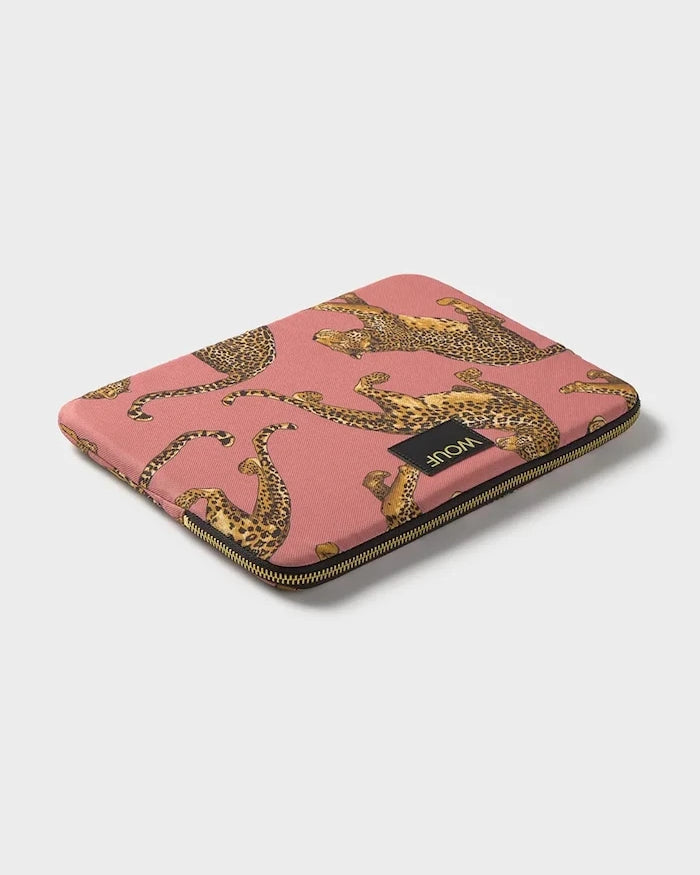 WOUF Blush Leopard 29 x 21 x 2 cm Laptop Kılıfı