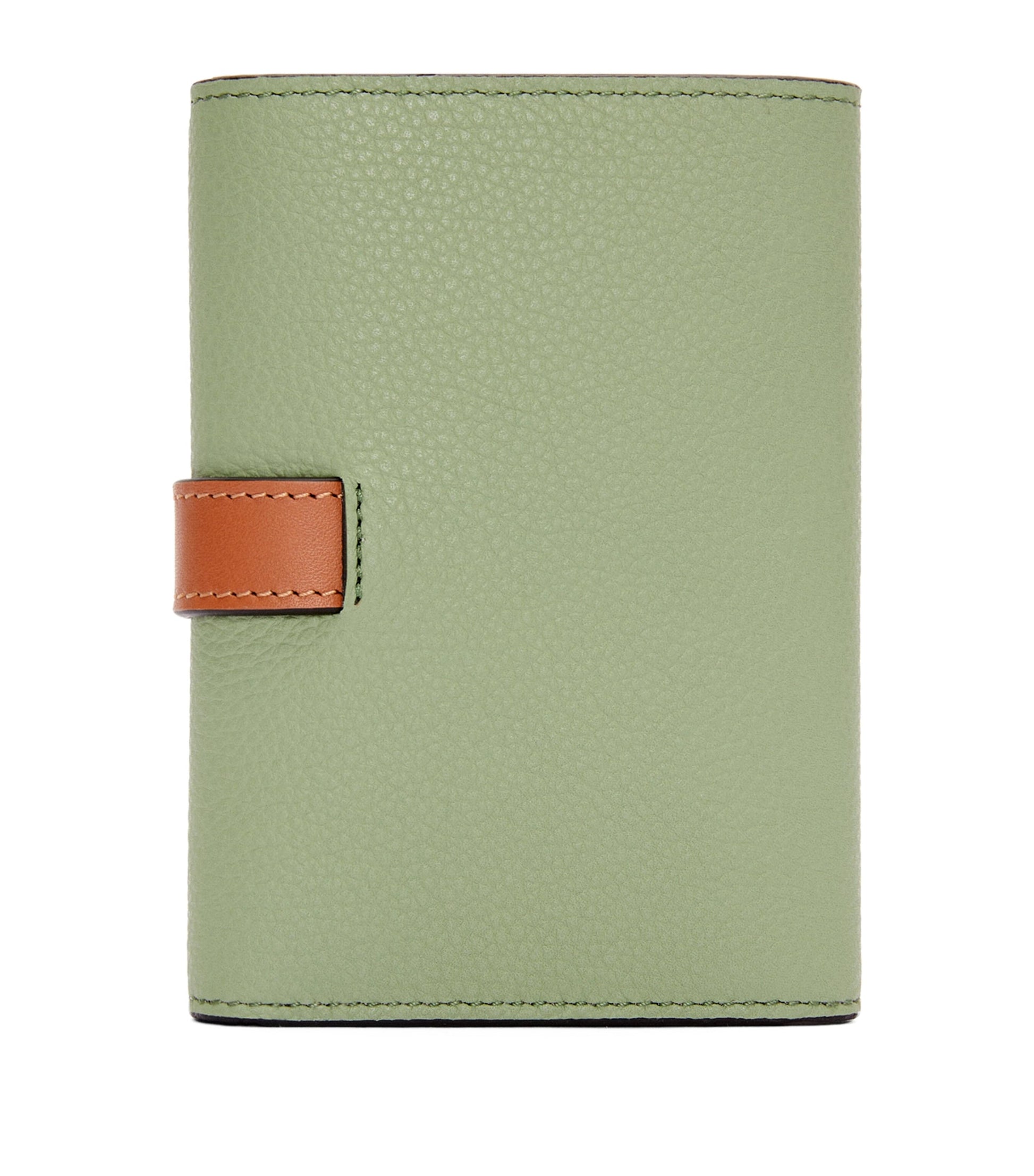 LOEWE Green Small Calfskin Vertical Wallet