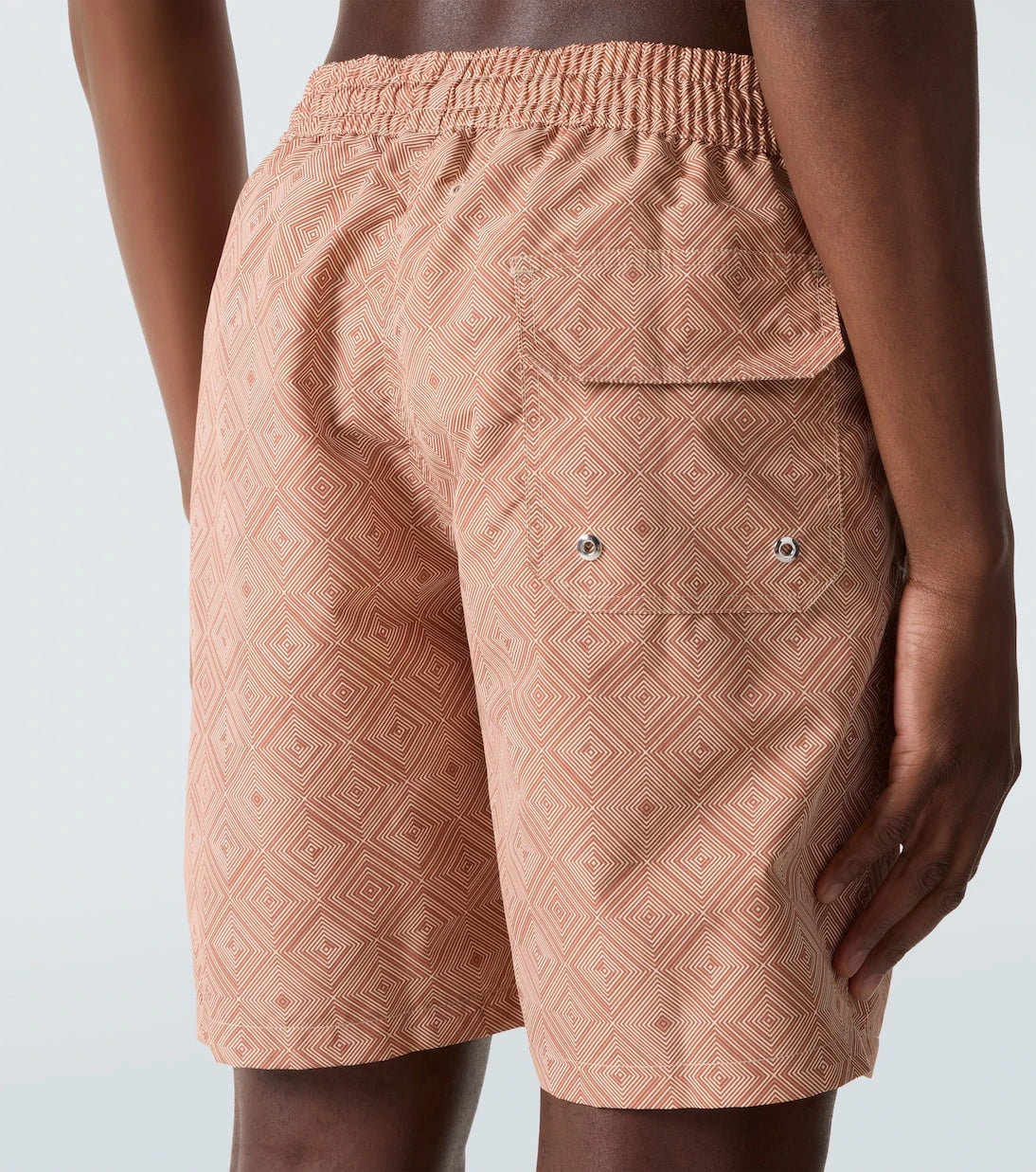 Frescobol Carioca - Santos printed swim trunks