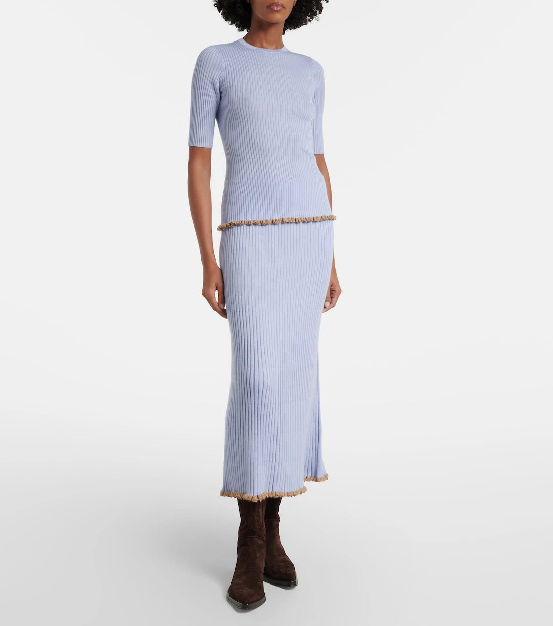 Gabriela Hearst - Mireya cashmere and silk top