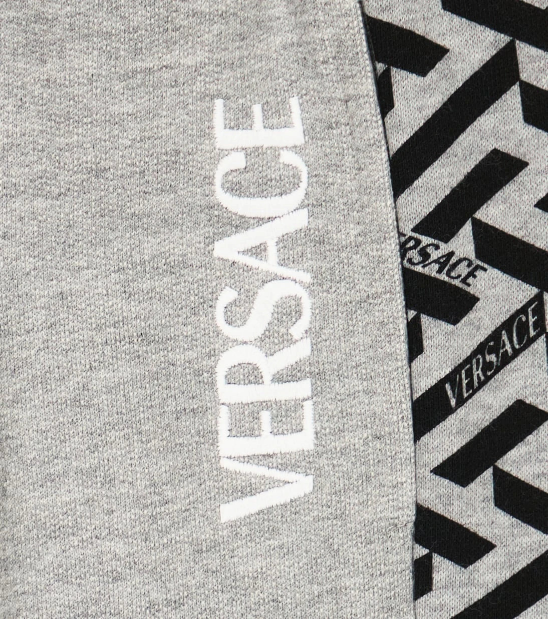 Versace Kids - La Greca cotton sweatpants