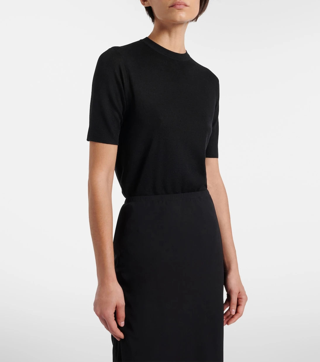 The Row - Ozzi silk-blend T-shirt