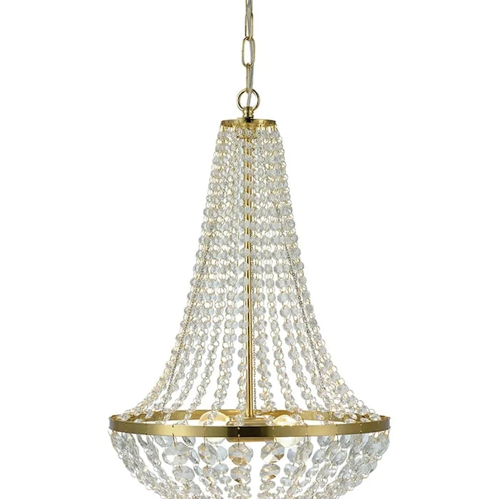 Markslöjd kristal camdan sarkıt lamba 55 x 40 x 40 cm