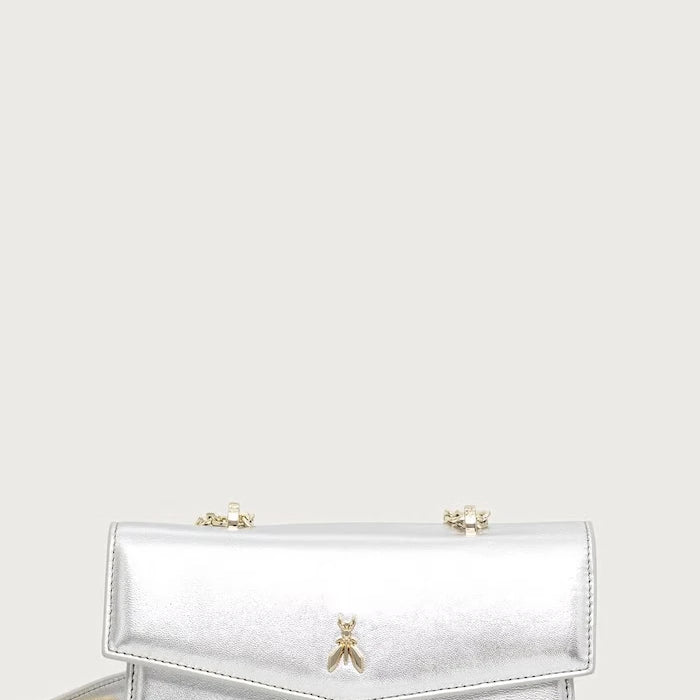 Patrizia Pepe kadın deri crossbody çanta