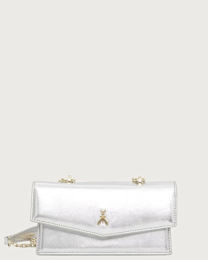 Patrizia Pepe kadın deri crossbody çanta