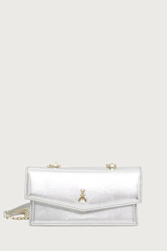 Patrizia Pepe kadın deri crossbody çanta