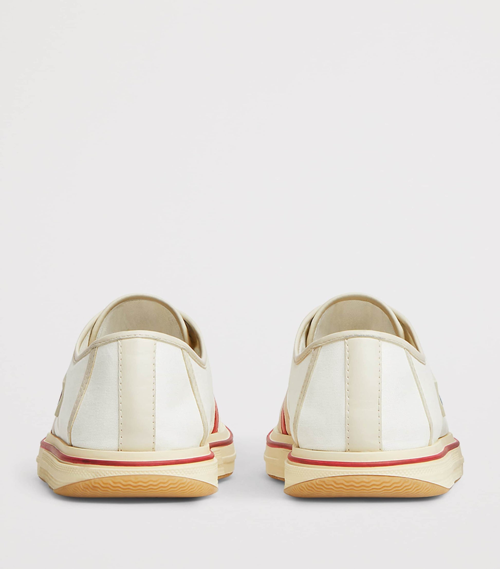 Canvas Leather-Trim Eliot Low-Top Sneakers