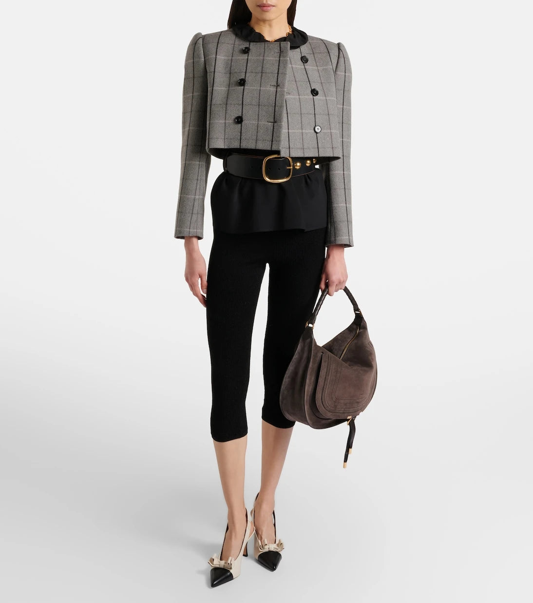 Chloé - Ruffled silk crêpe de chine top