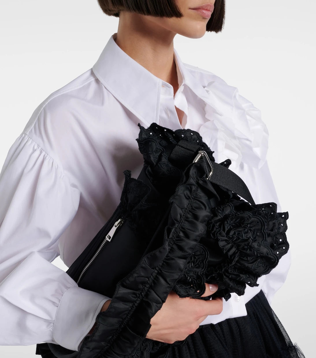 Simone Rocha - Pillowcase ruffled shoulder bag