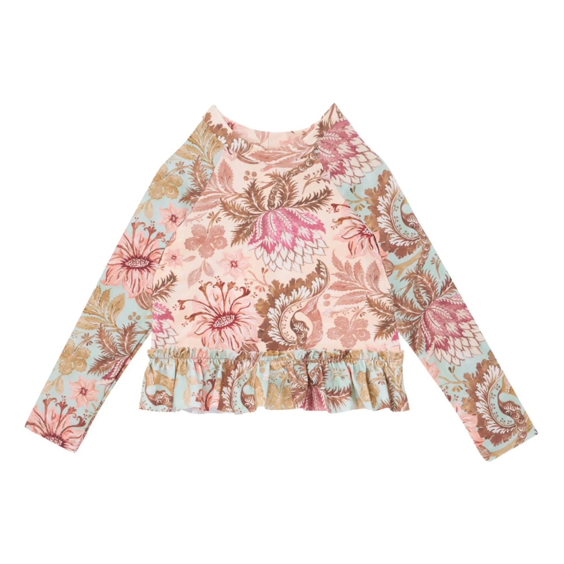 Zimmermann - Daylight Bain Fleuri T-shirt | Pale Pink