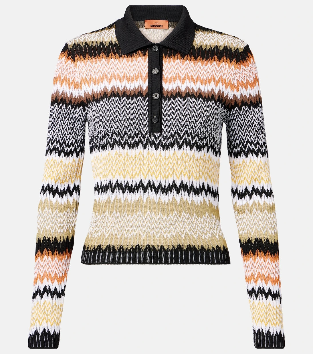 Missoni - Zigzag polo sweater
