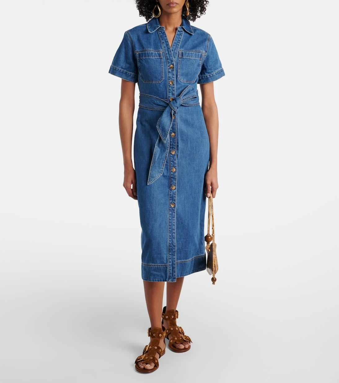 Veronica Beard - Tabby cotton shirt dress
