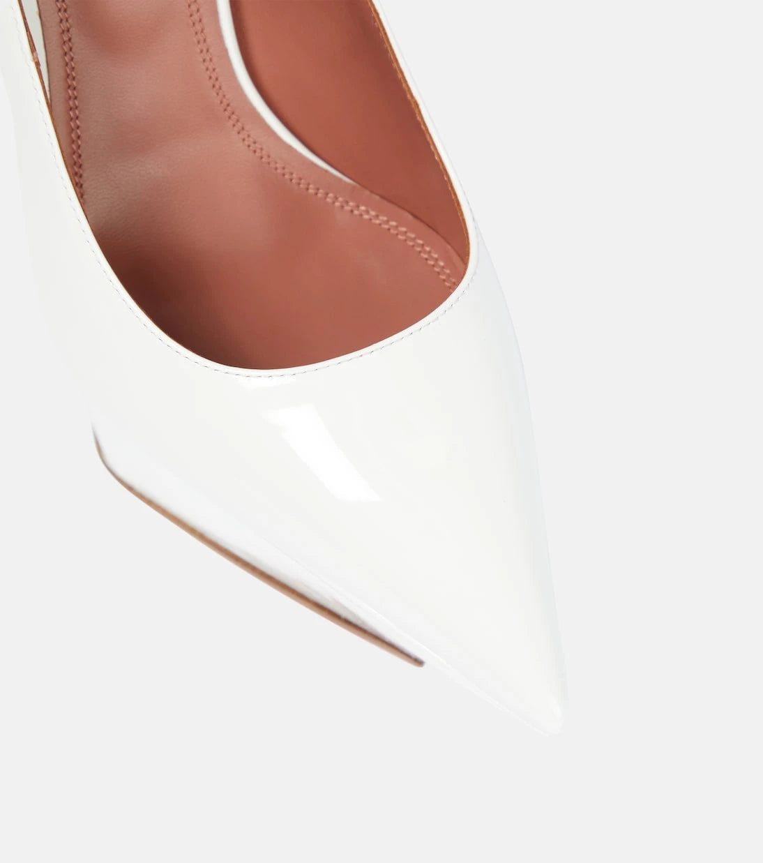 Amina Muaddi - Yigit patent leather platform pumps