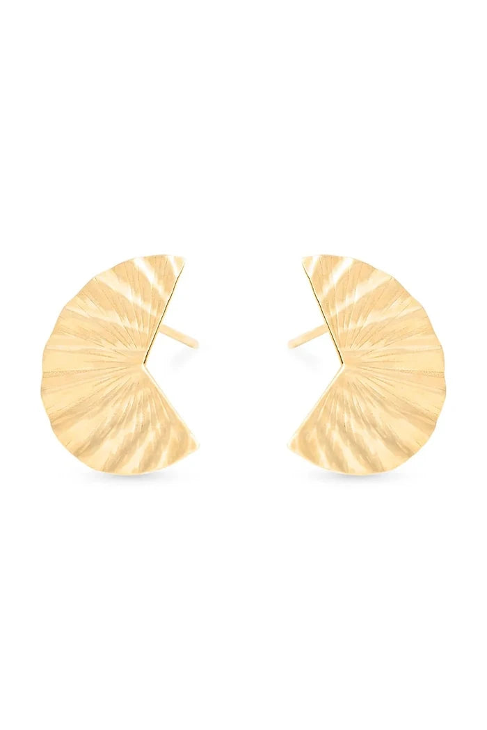 ANIA KRUK BLAIR Altın Kaplama Gümüş Küpeler