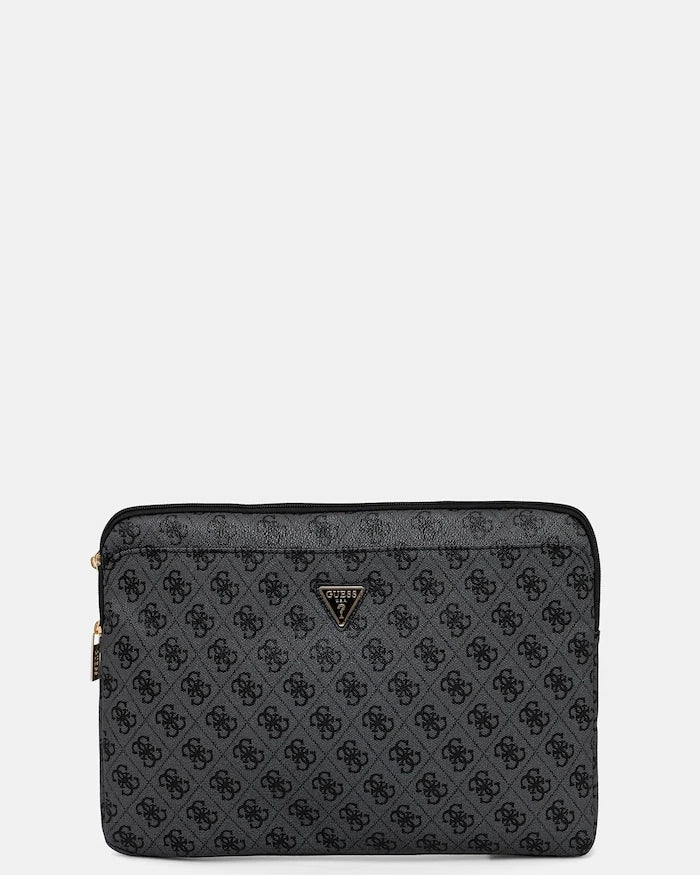 Guess Sleeve 14" 4G Fermuarlı Cep Triangle Logo Laptop Kılıfı