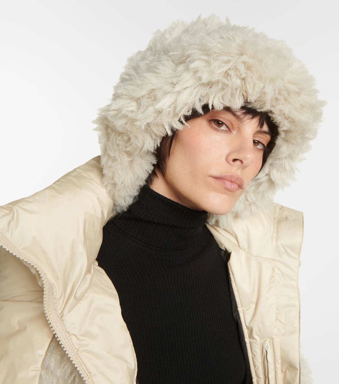 Goldbergh - Bird faux fur bucket hat