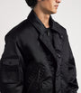 Canada Goose Black Down Seguin Aviator Bomber Jacket