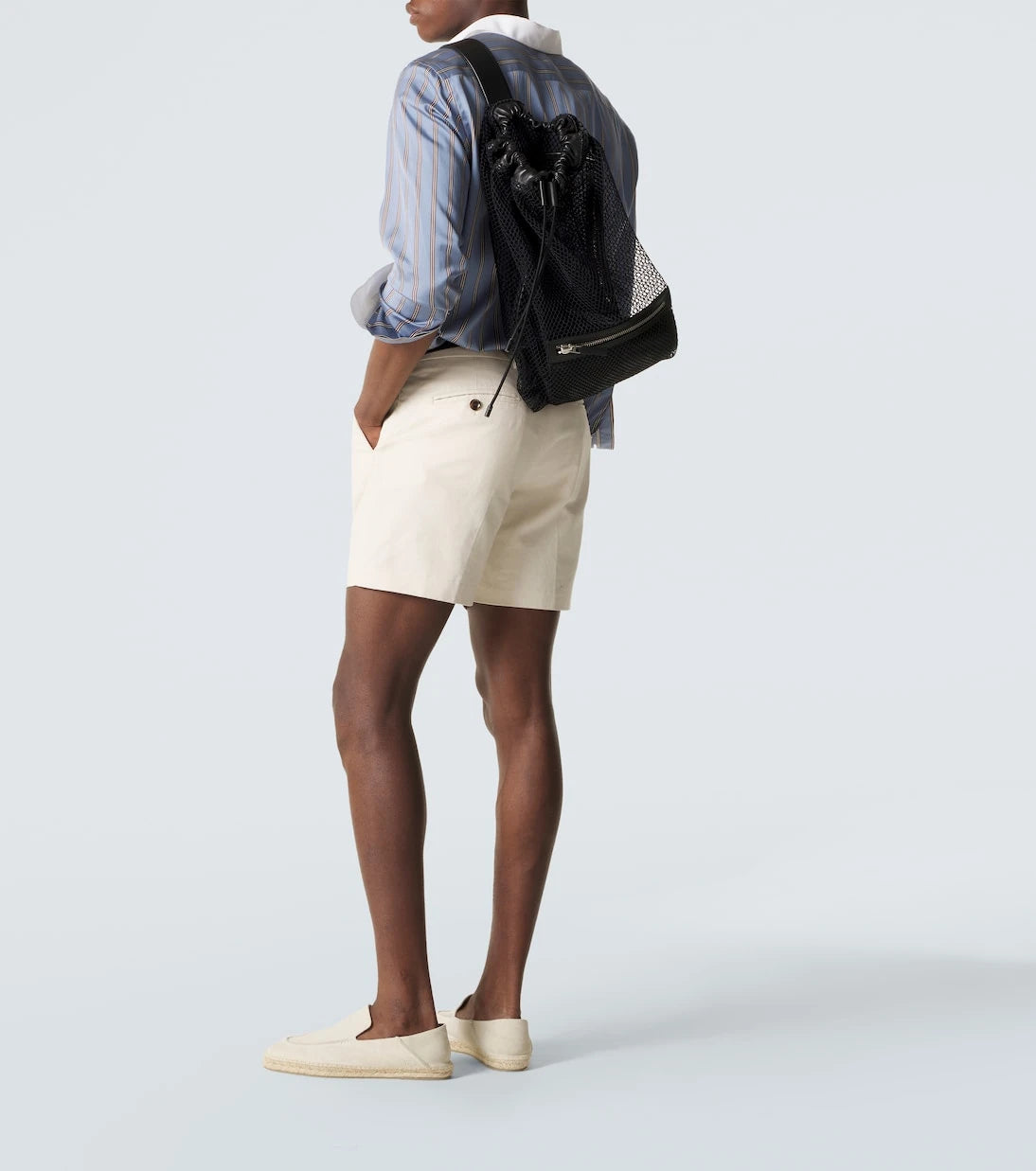 Tom Ford - Leather-trimmed backpack