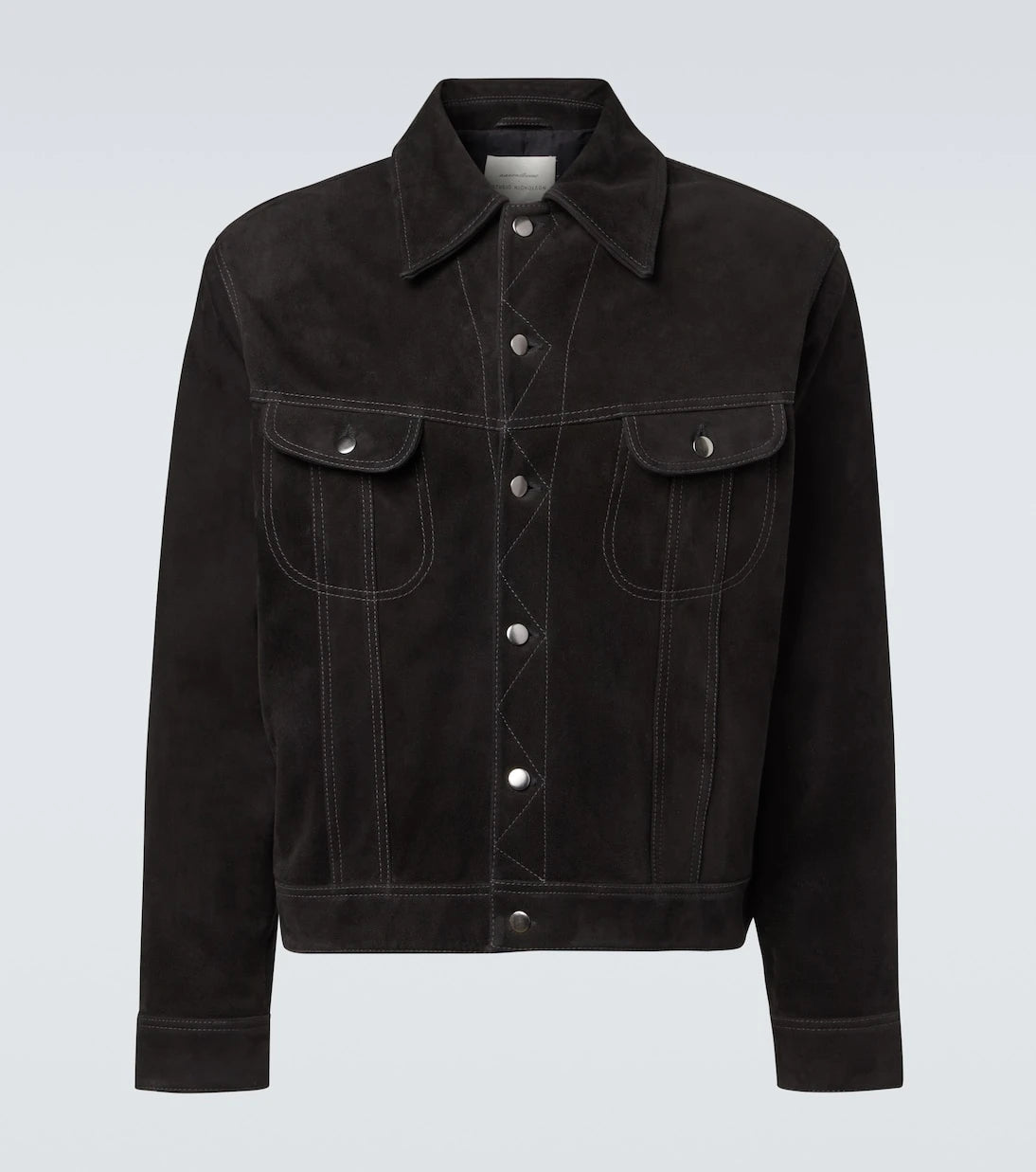 Studio Nicholson - x Aaron Levine Boston suede jacket