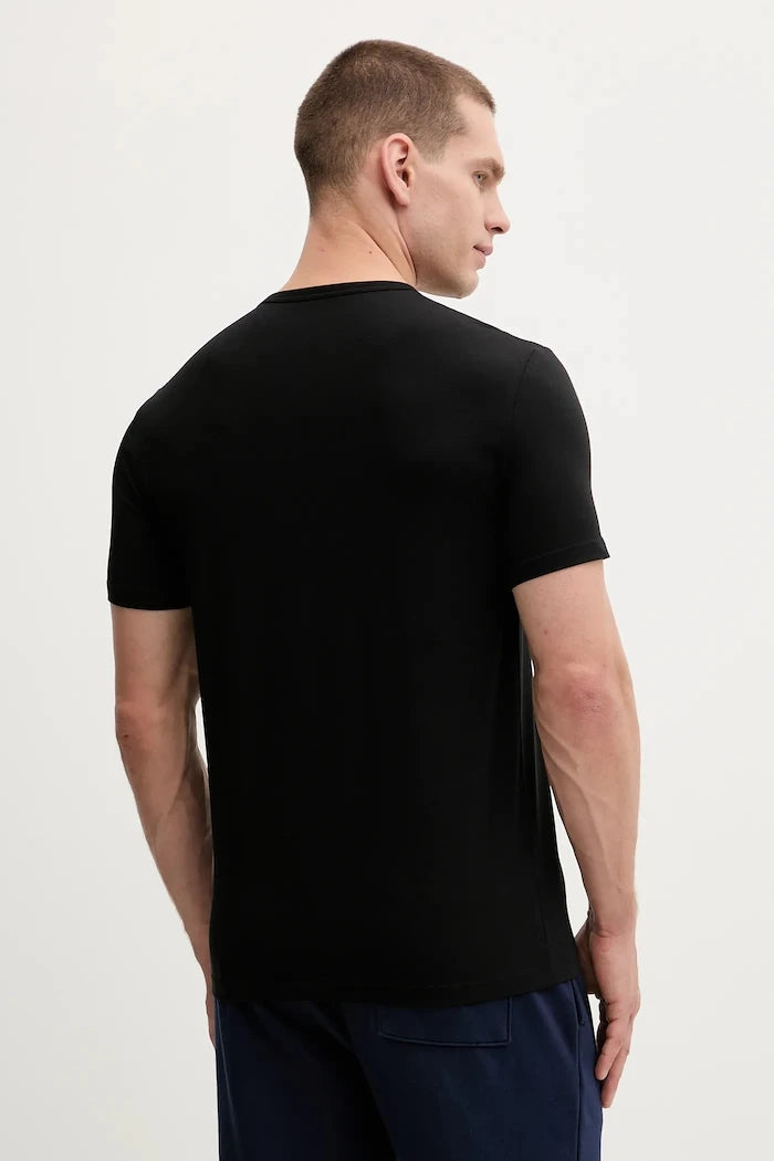 Emporio Armani Underwear basic erkek pamuk ve elastan tişört 2 adet