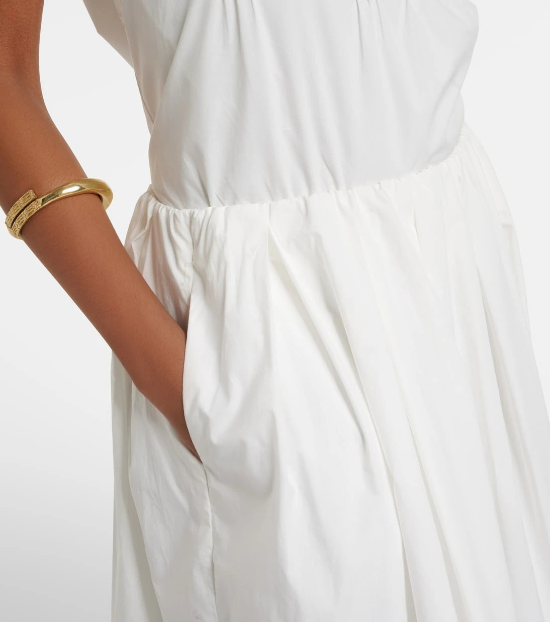 Faithfull - Lyon lace-trimmed cotton maxi skirt