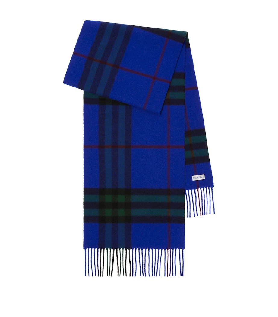 Cashmere Check Scarf