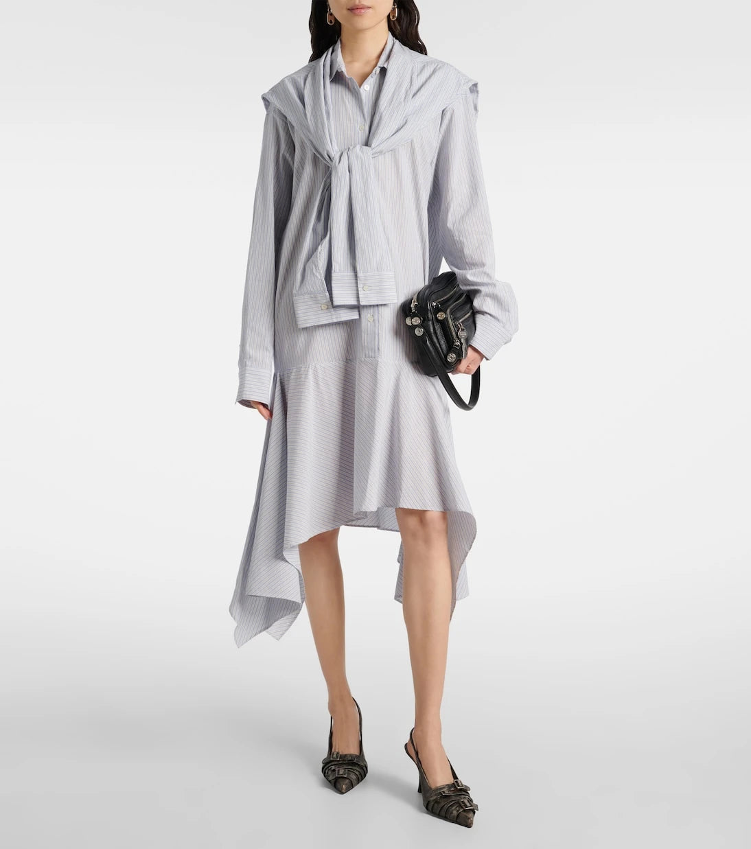 Acne Studios - Layered striped shirt dress