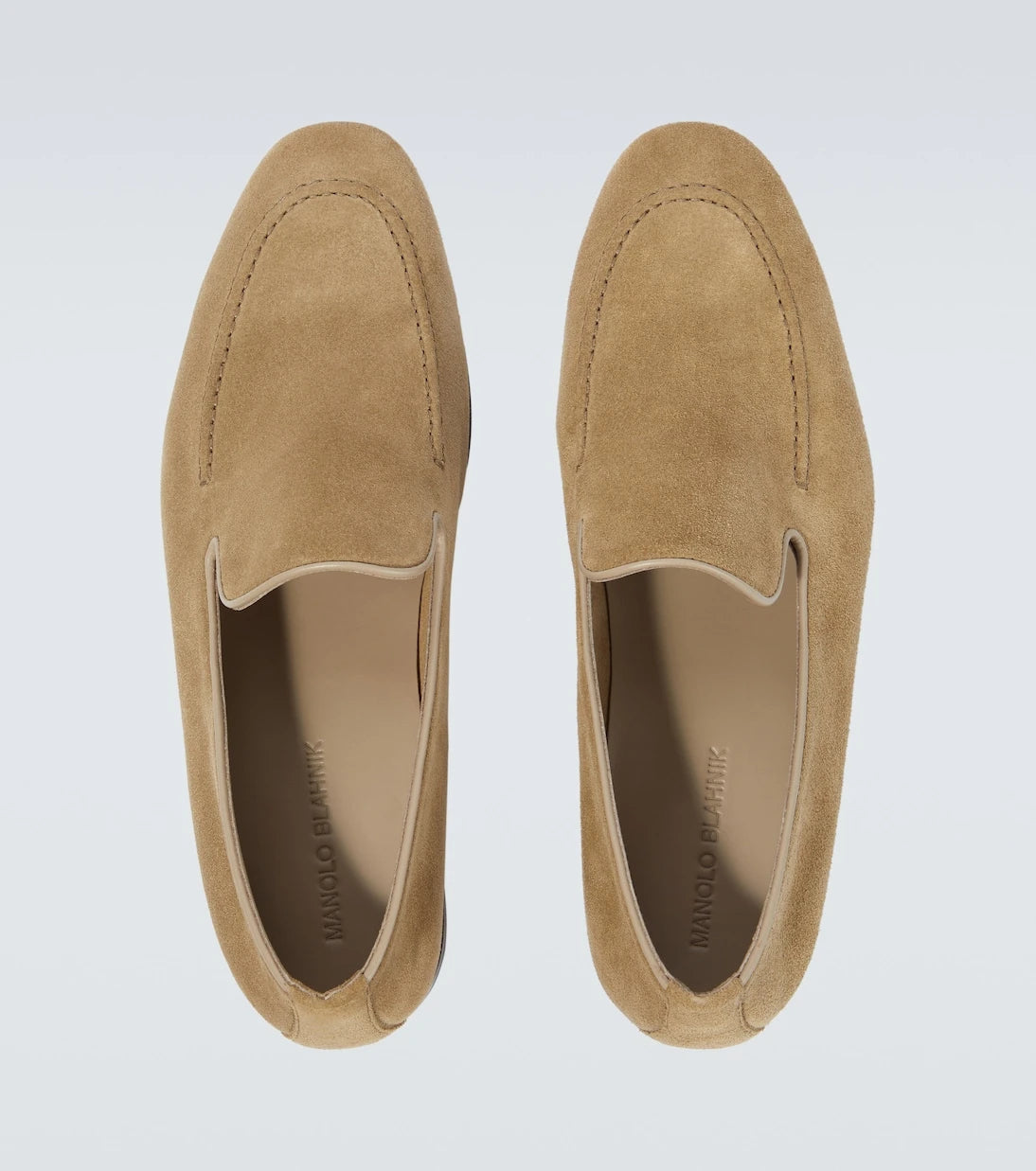 Manolo Blahnik - Truro suede loafers