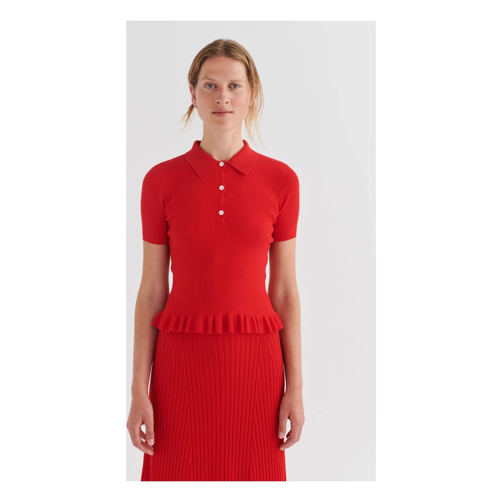 FUB - Polo Rib | Red