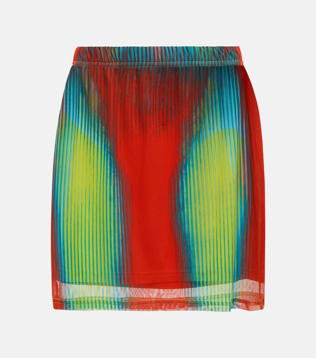 Y/Project - x Jean Paul Gaultier printed miniskirt