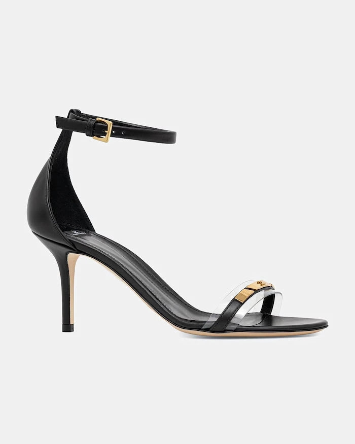 Кожени сандали Elisabetta Franchi