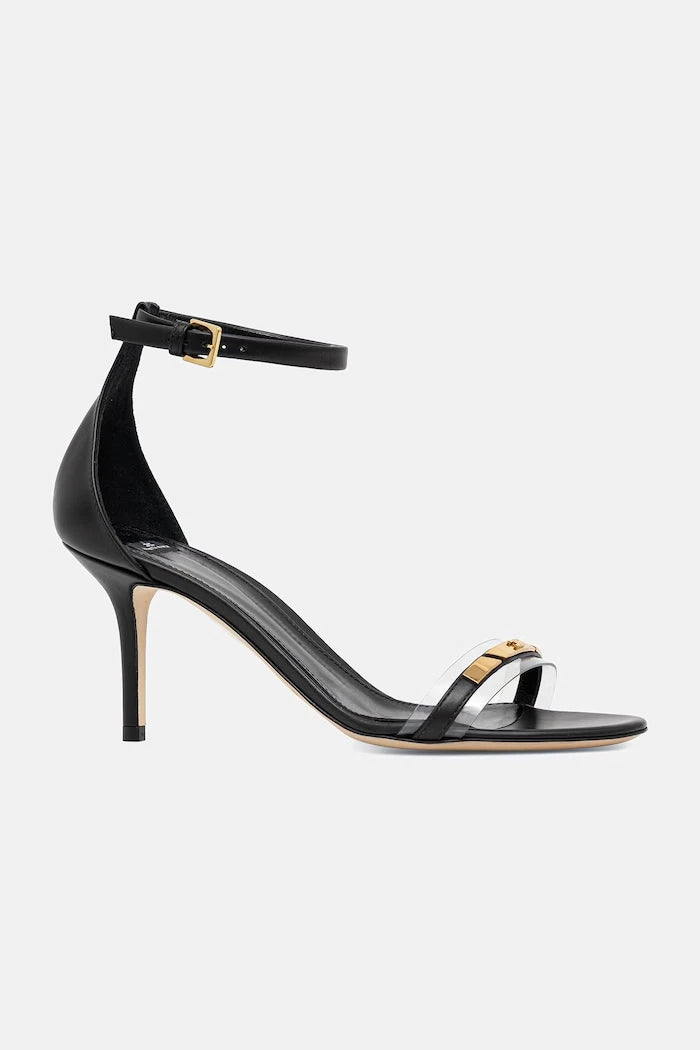 Кожени сандали Elisabetta Franchi