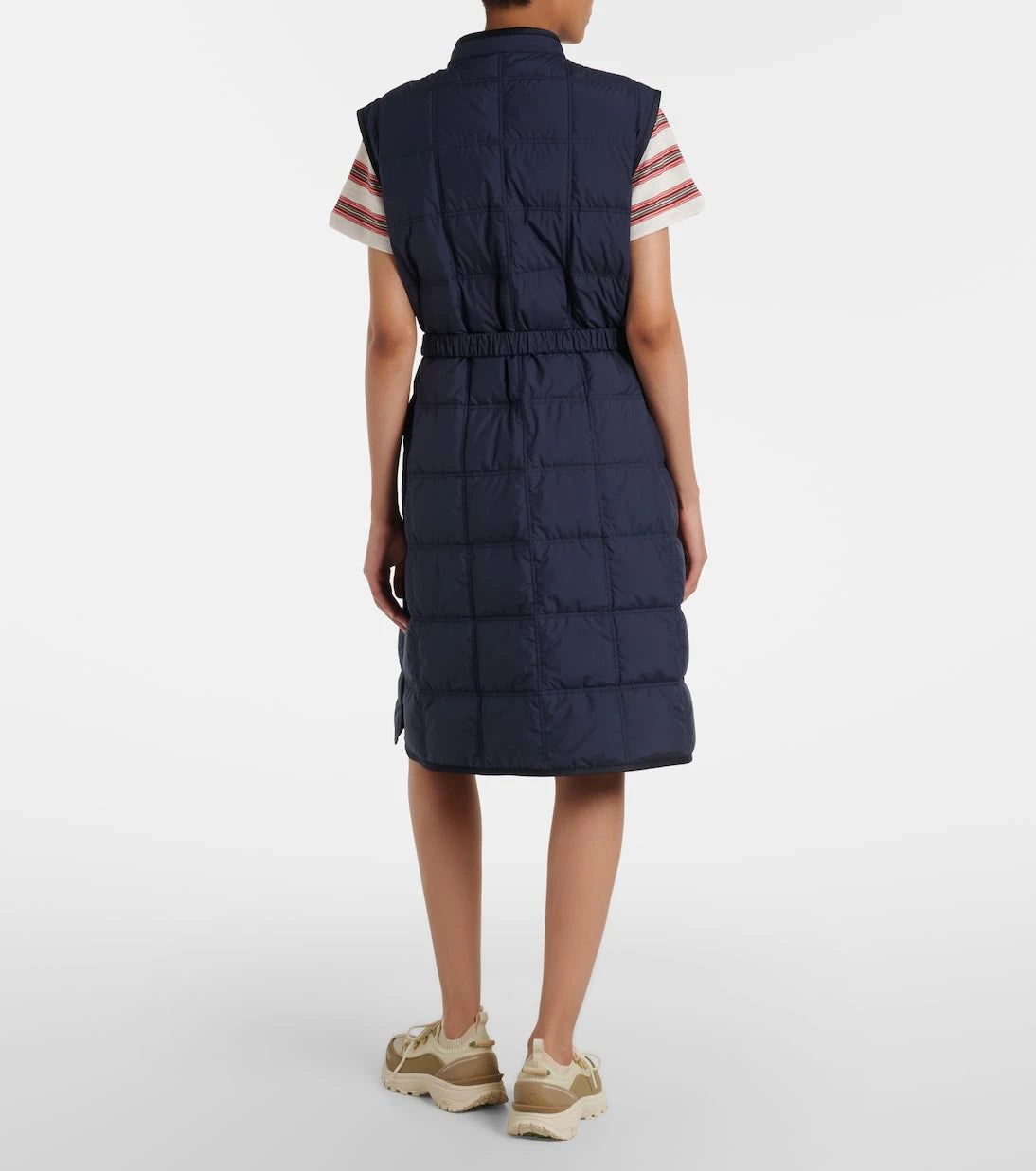 Moncler - Cygnette belted quilted down vest