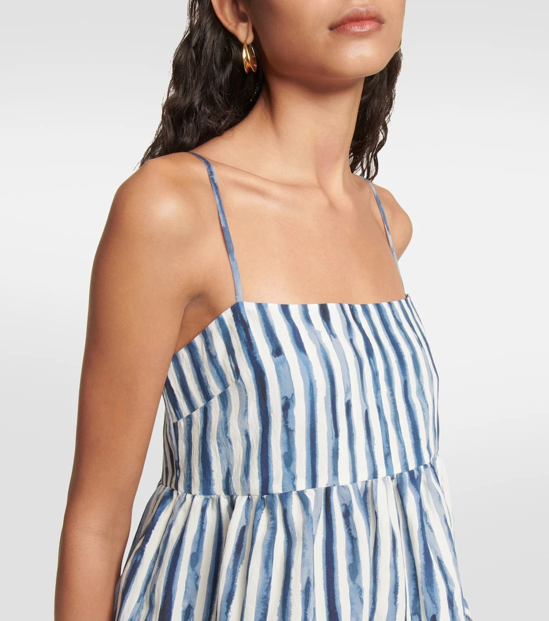 Vince - Striped midi dress