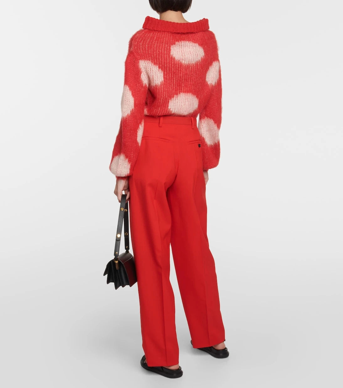 Marni - بنطلون صوف بقصة مستدقة
